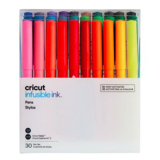 5 Cricut black pens - 0.4 to 2 mm tips