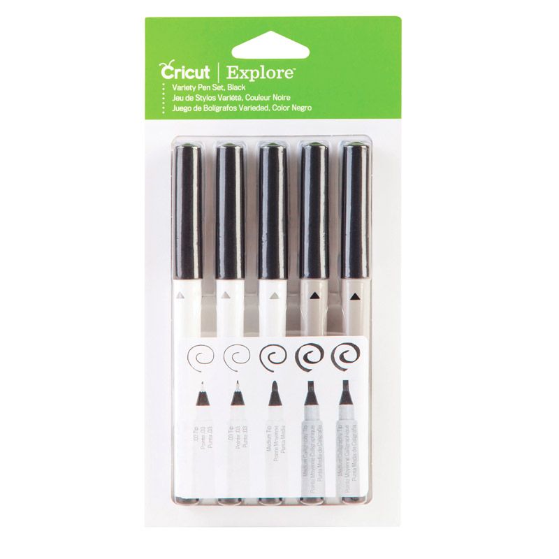 Cricut Ultimate Fine Point Pen Set, 0.4mm Fine Tip Pens to Write