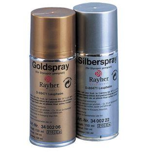 Deco-spray for polystyrene - Silver 