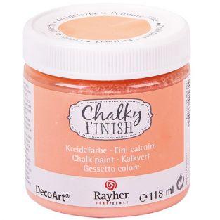  Orange paint chalk - Chalky Finish 