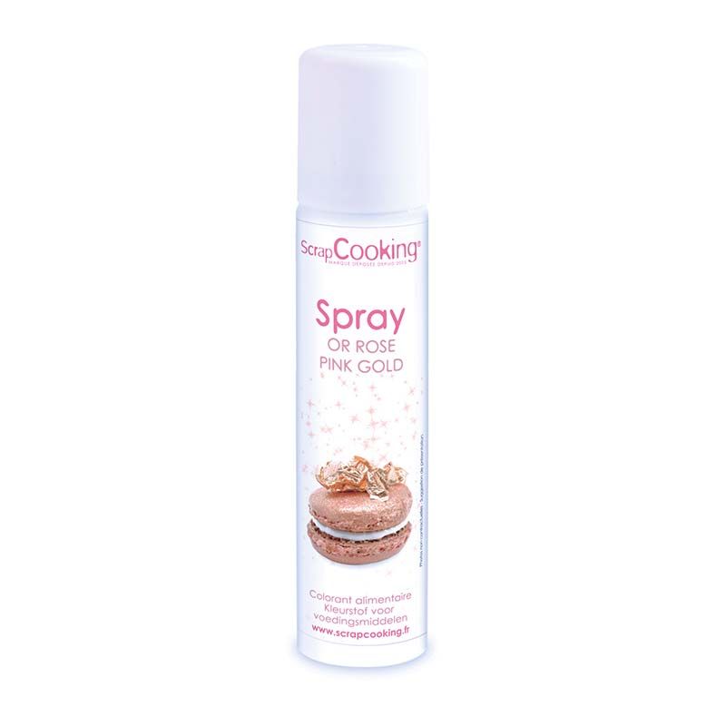 Colorante alimentare spray - Oro rosa 75ml