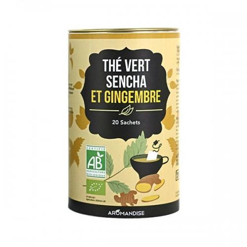 Sencha Green Tea and Ginger - 20 sachets Sencha Green Tea and Ginger - 20 sachets