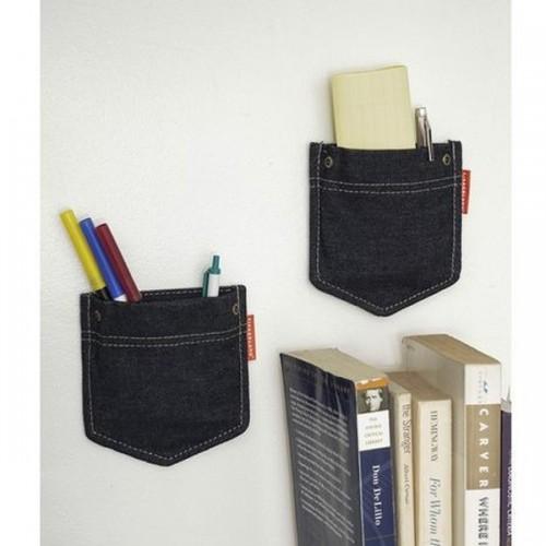 Wall pockets jean x 2 Wall pockets jean x 2