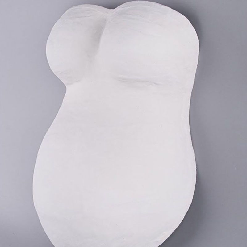 Souvenirs de grossesse - Moulage en plâtre du ventre
