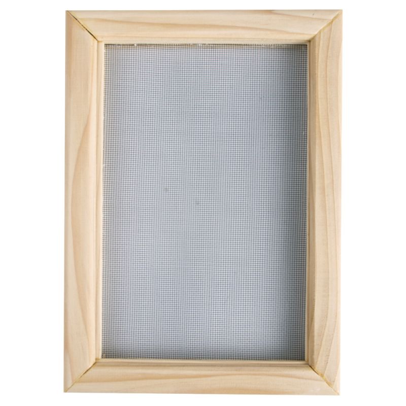 Molde de marco para hacer papel reciclado 24 x 15,5 cm