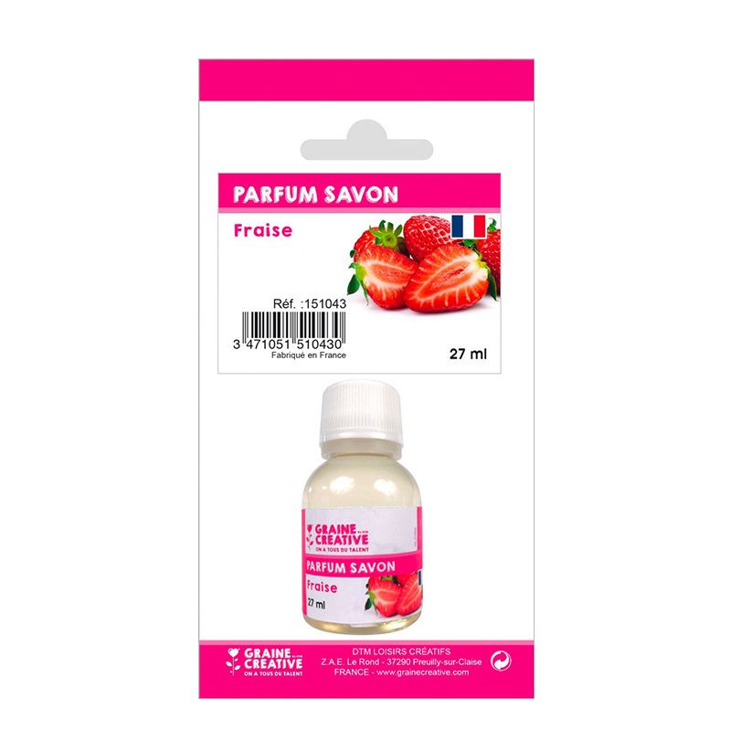 Parfüm für Seife - Erdbeerduft 27 ml