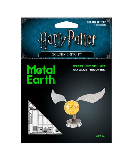 Harry Potter Puzzle Golden Snitch Build Your Own 3D Sculpture Metal