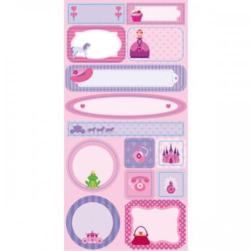 Etiquettes repositionnables Princesse Etiquettes repositionnables Princesse