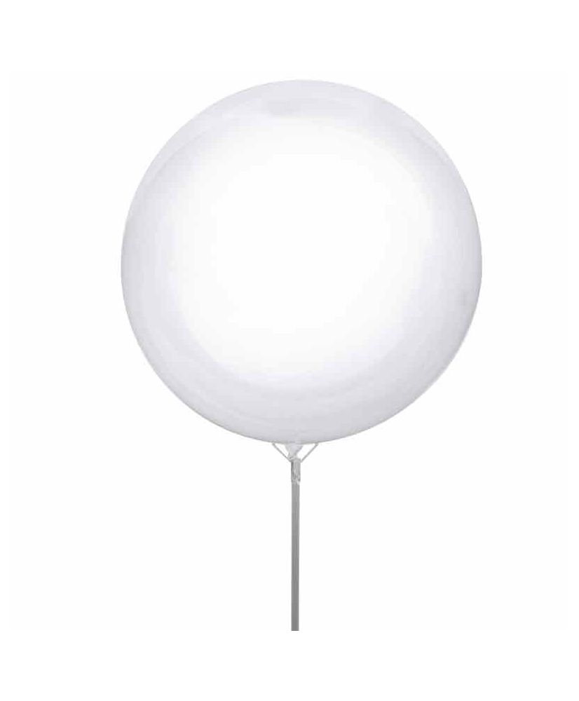 3 palloncini trasparenti bolla 50 x 5 cm