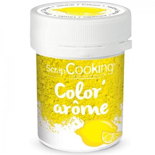  Colorant alimentaire jaune - arôme citron 10 g 