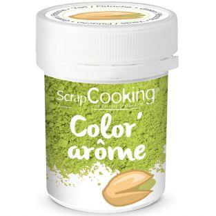  Colorante alimentario verde con sabor a pistacho 10 g 