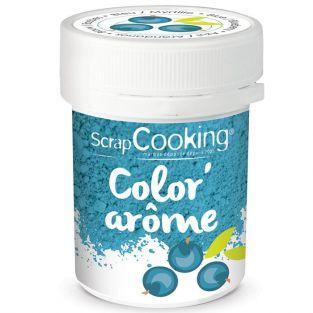  Colorant alimentaire bleu - arôme myrtille 10 g 