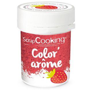  Colorant alimentaire rosa - arôme fraise 10 g 