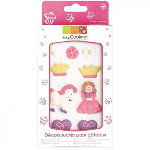  Sweet cake decorations - Princess 