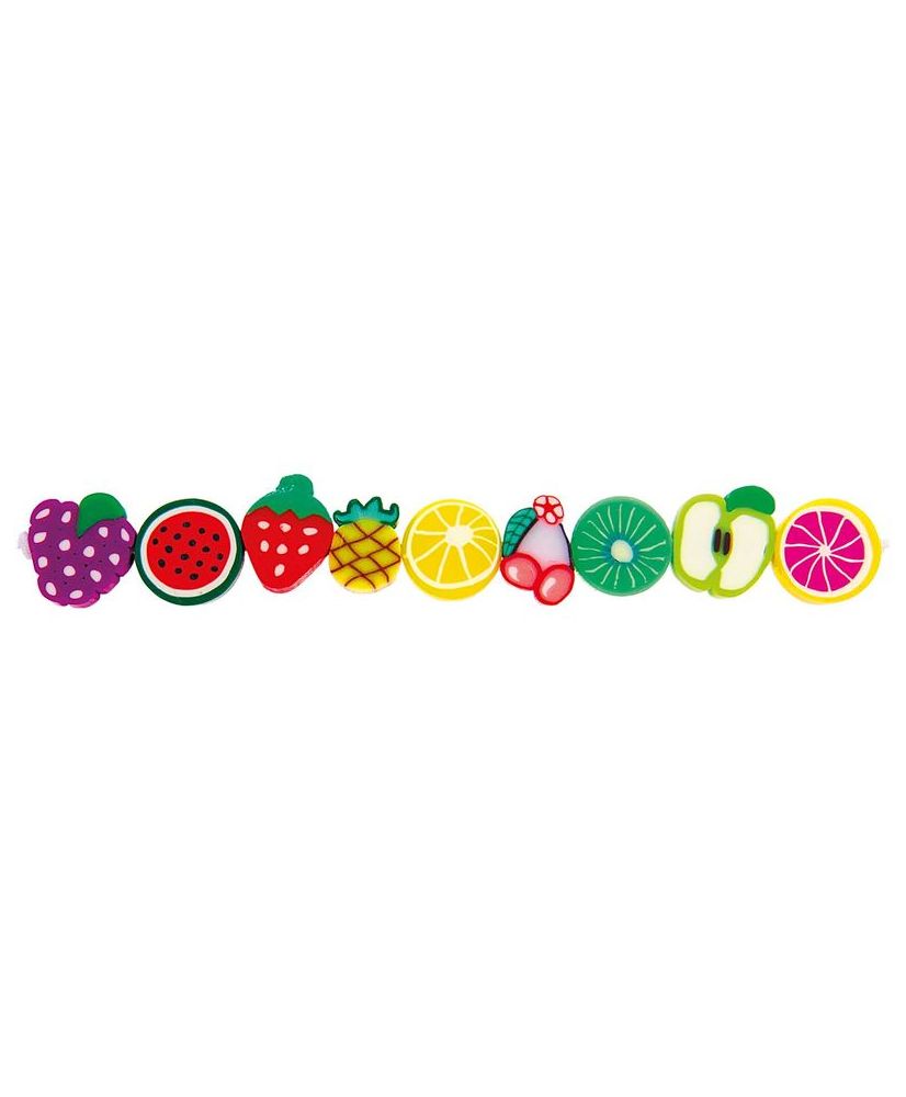 20 cuentas frutas - tutti frutti