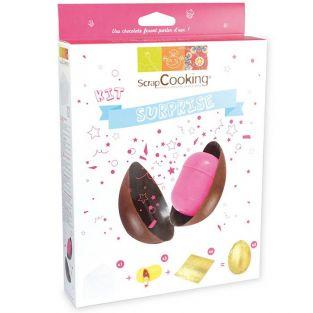  kit œuf de Pâques en chocolat surprise 