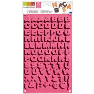  Chocolate mold - Alphabet 