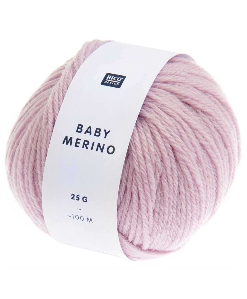 Gomitolo di lana - Lilla - Baby Merino