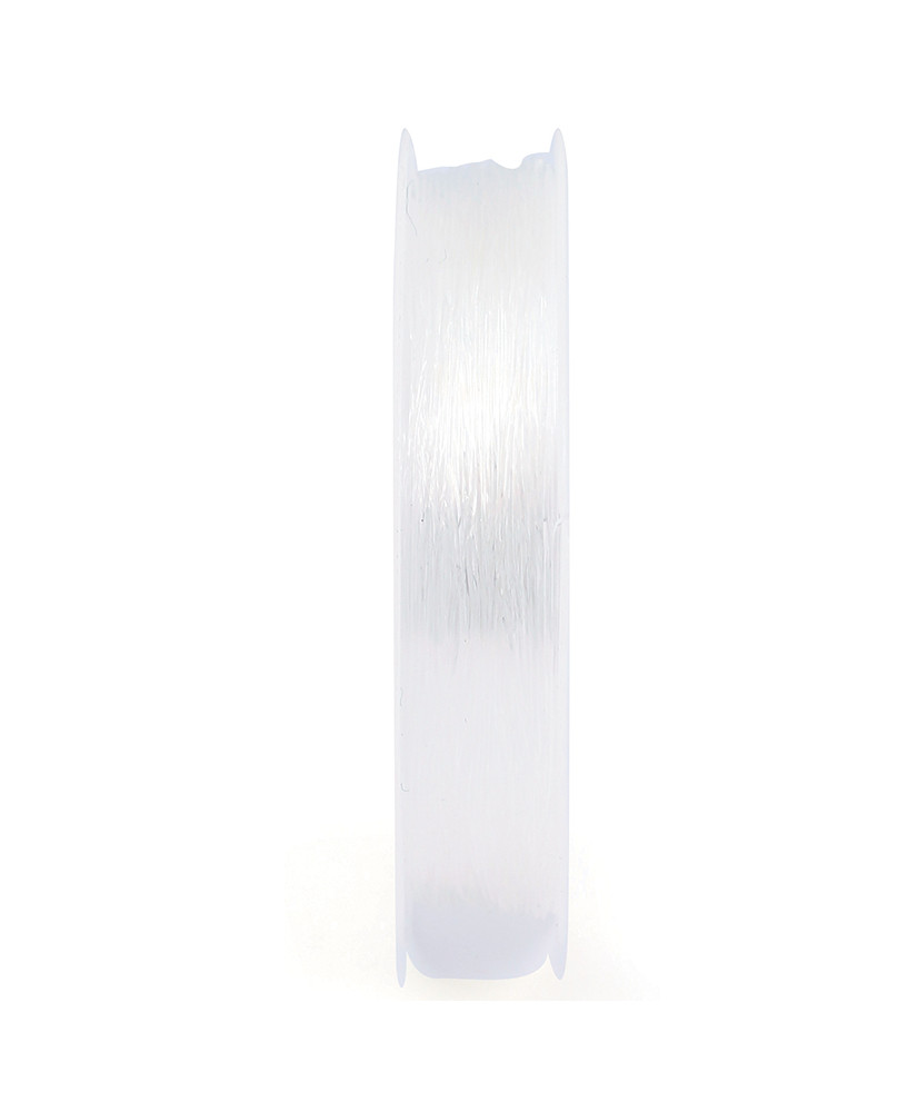 Filo elastico trasparente per bracciali e collane Ø 0,6 mm
