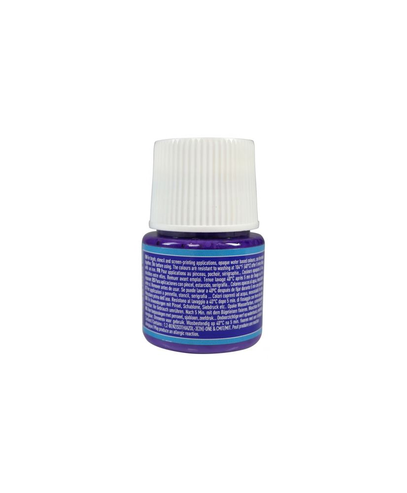 Peinture textile Setacolor opaque - Violet - 45 ml