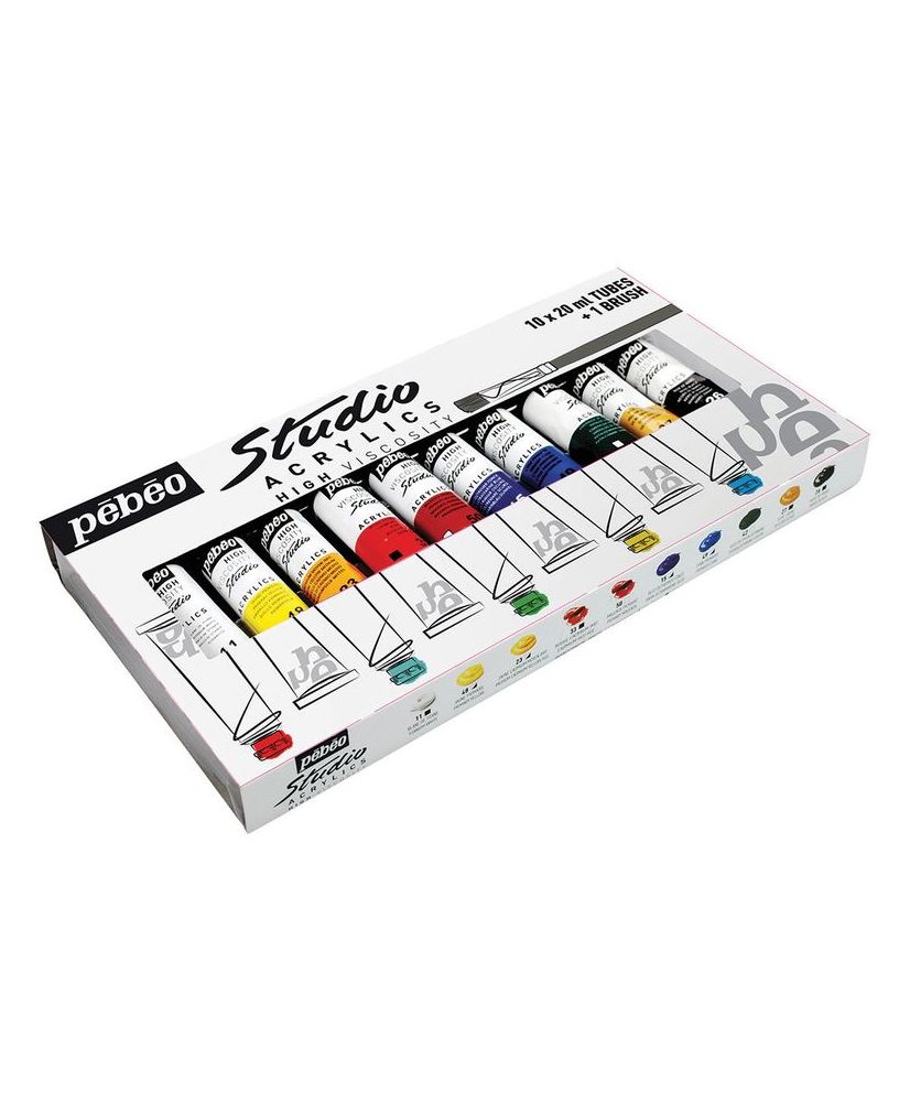 Set de 5 - Pinceau pour peinture