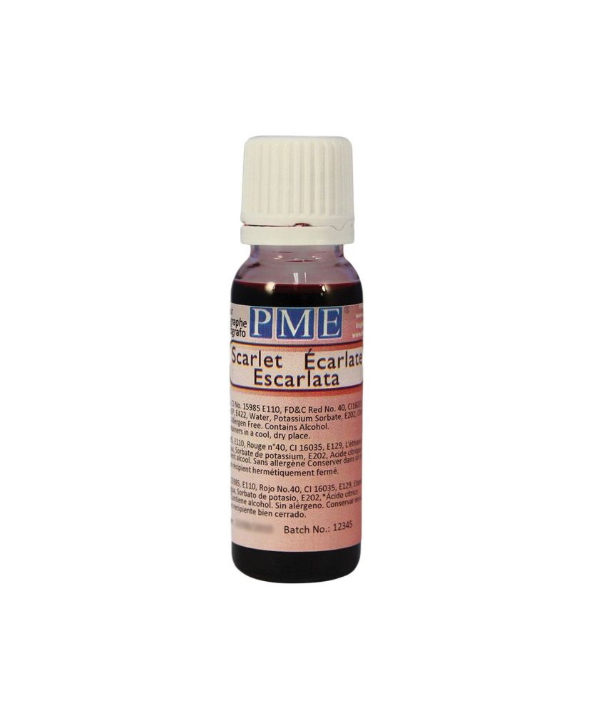 Tinte para aerógrafo 25 ml - Rojo escarlata