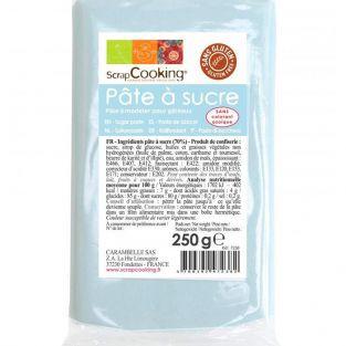 Pasta de azúcar - azul claro - 250 g