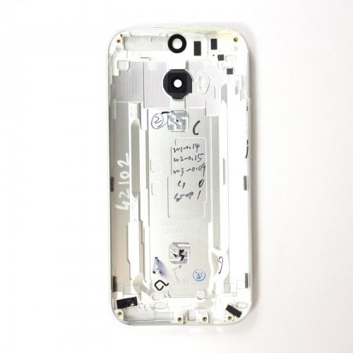 Coque arrière silver HTC One M8