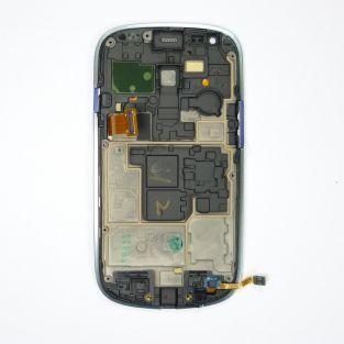 Original Vitre tactile écran LCD sur châssis Samsung Galaxy S3 mini I8190 noir
