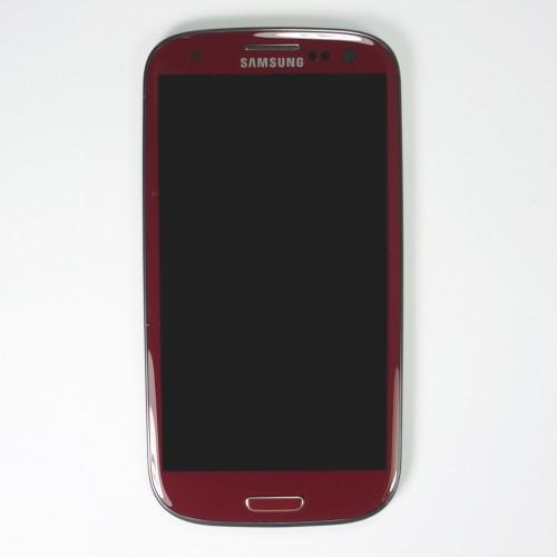 Original  Samsung Galaxy S3 I9300 LCD Touchscreen with frame - Red