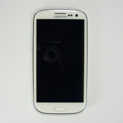 Original  Samsung Galaxy S3 I9300 LCD Touchscreen with frame - White