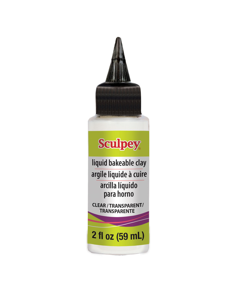 Argilla liquida per cottura Sculpey - Trasparente 59 ml