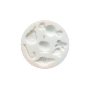 Silicone mold for Fimo - Candy