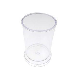 Molde de vela de plástico - cilindro 7,5 cm