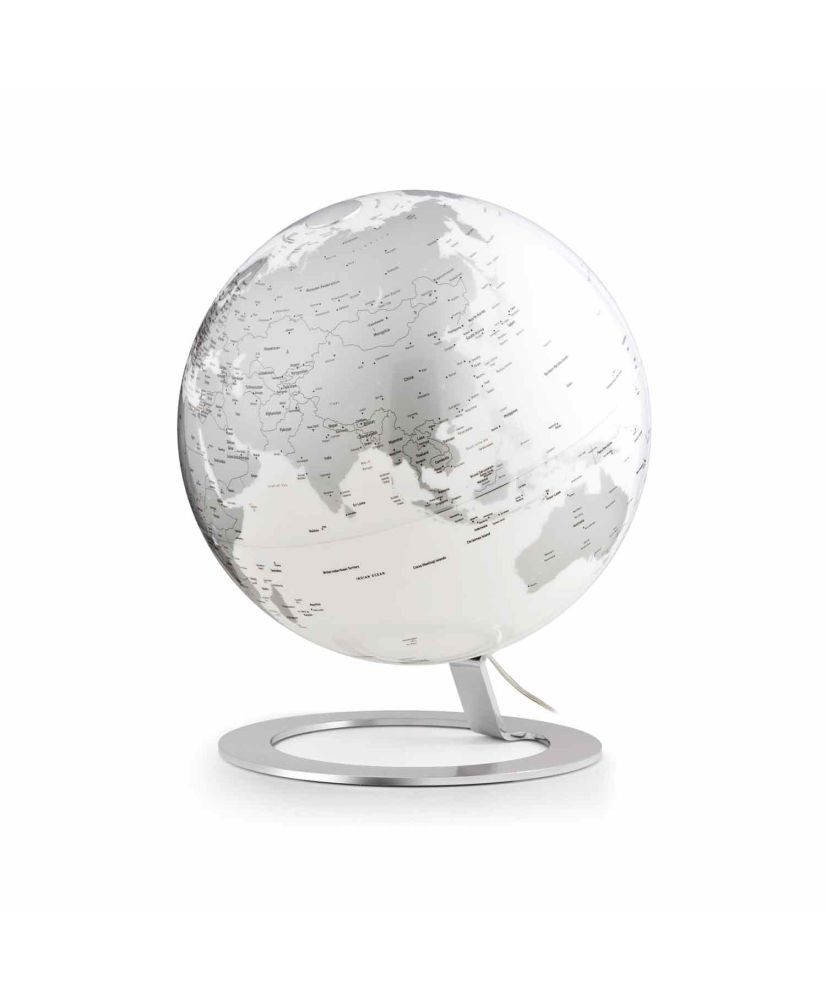 Globe terrestre lumineux sur pied Ø 50 cm - Emily Blue - Atmosphère