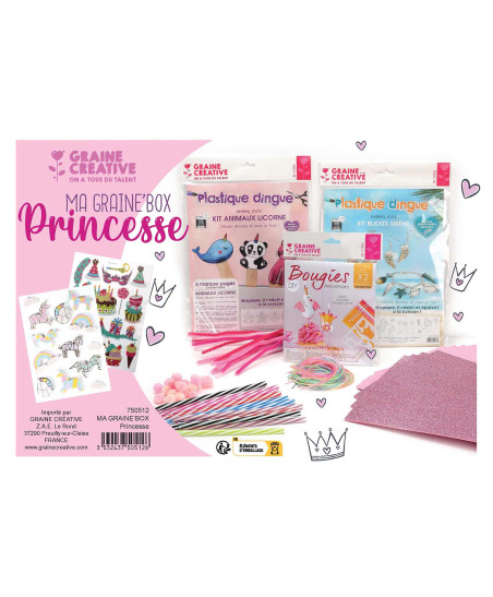 Box de cumpleaños Princesa - Graine Créative