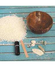 Bougie noix de coco à faire soi-même