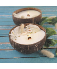 Bougie noix de coco à faire soi-même