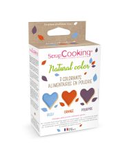 Kit 8 Colorants alimentaires aux Arômes de fruits - ScrapCooking