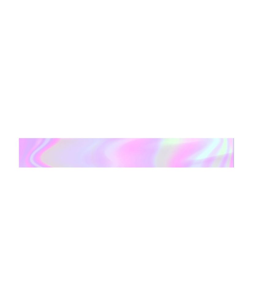 Masking tape - Iridescent rose transparent - Brillant - Repositionnable -  15 mm x 10 m