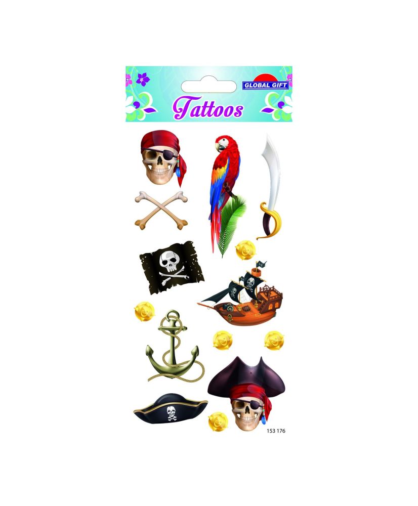 Temporary Tattoo Pen Tattoo Markers Multi-coloured Tattoo Kit Face Paint  with 15 Tattoo Pens 5 Tattoo Stencils and 2 Tattoos Stickers Gifts for