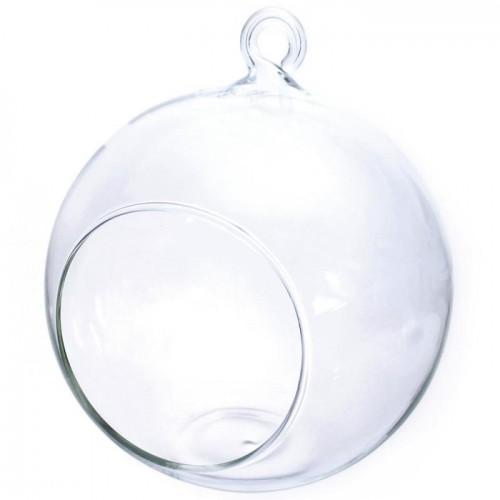 Boule verre ouverte 12 cm
