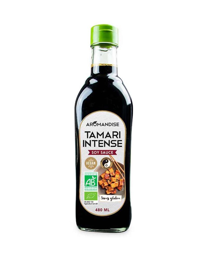 Organic Tamari Intense Soy Sauce - 0,48 L