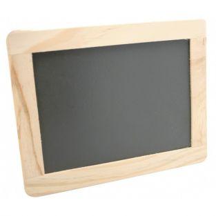 Slate 21,5 x 17 cm - Wood frame
