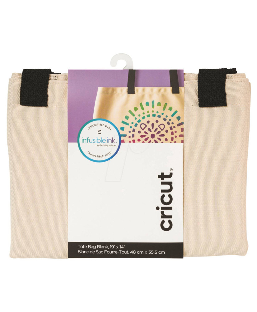 Tote Bag large 48 x 35,5 cm Crème - Cricut
