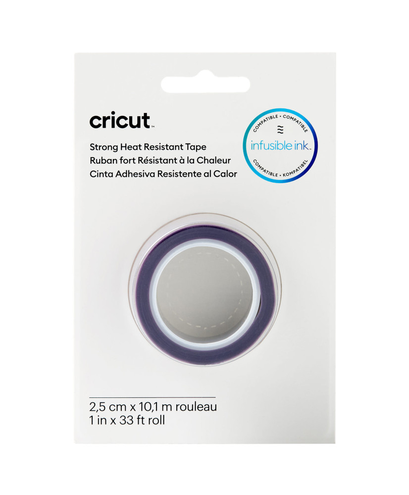 Cricut Hat Press Heat Resistant Adhesive Tape - 2.5 cm x 10 m