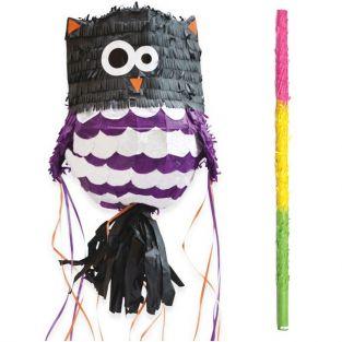 Owl piñata + stick