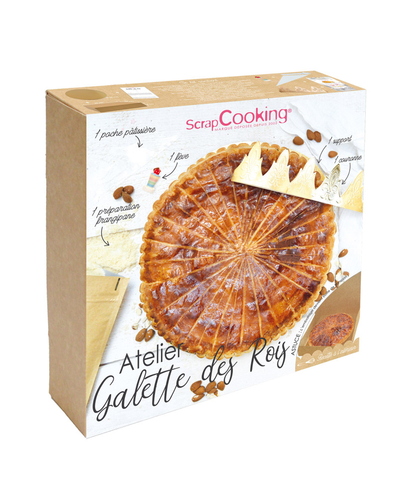 Kit galette des rois (sac + couronne + galette) «