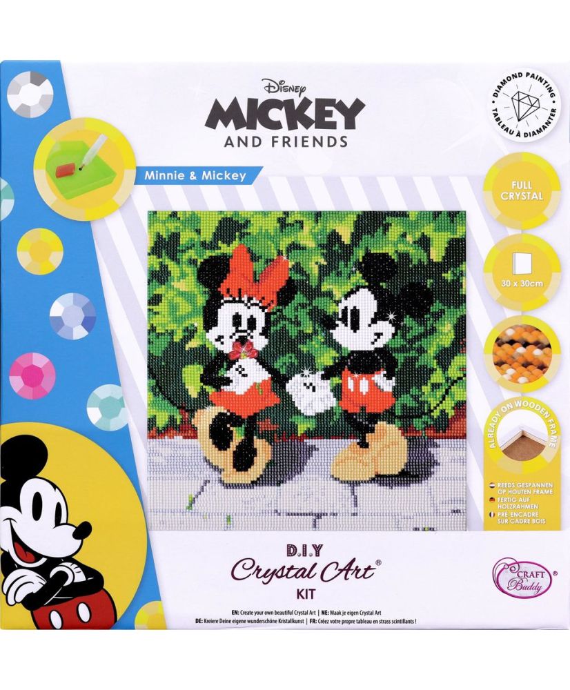 Mickey And Minnie Hawaii Diamond Painting Kit - DIY – Diamond