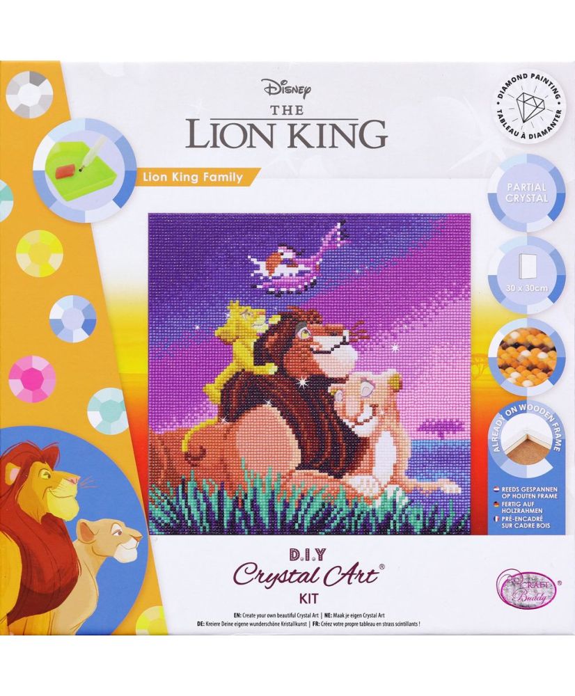 Disney Lion King 5D DIY Diamante Pintura sobre lienzo para niños y adultos